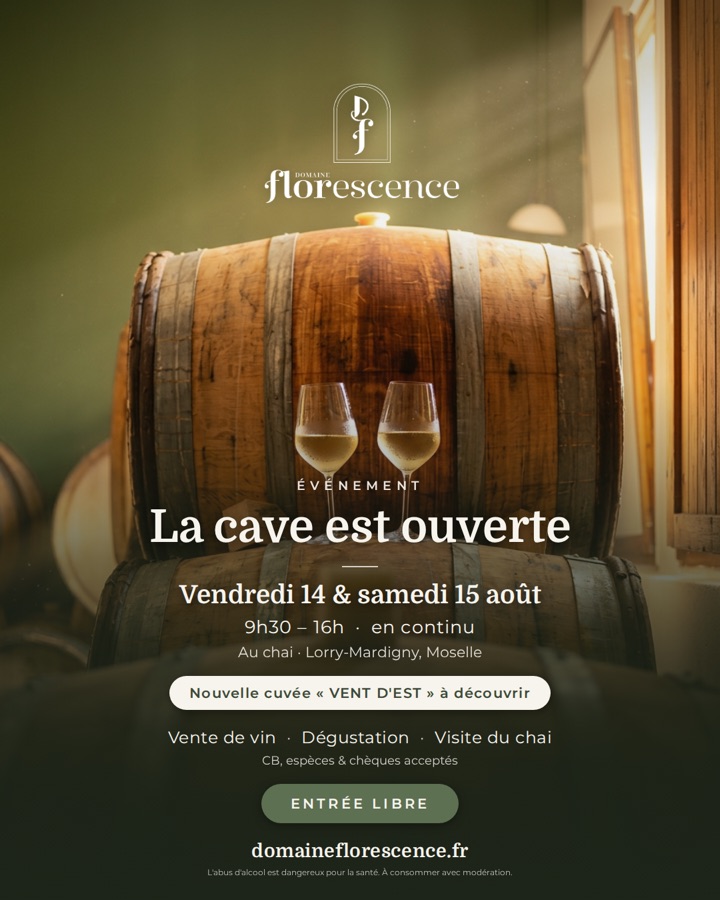 La cave est ouverte, vendredi 14 et samedi 15 août