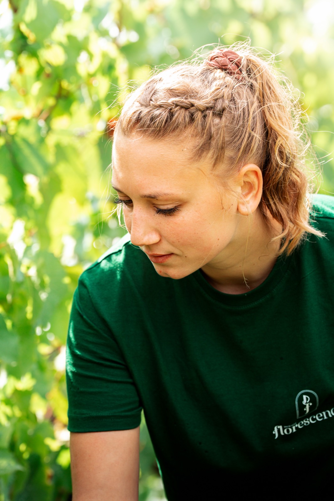 Émilie, vigneronne du Domaine Florescence